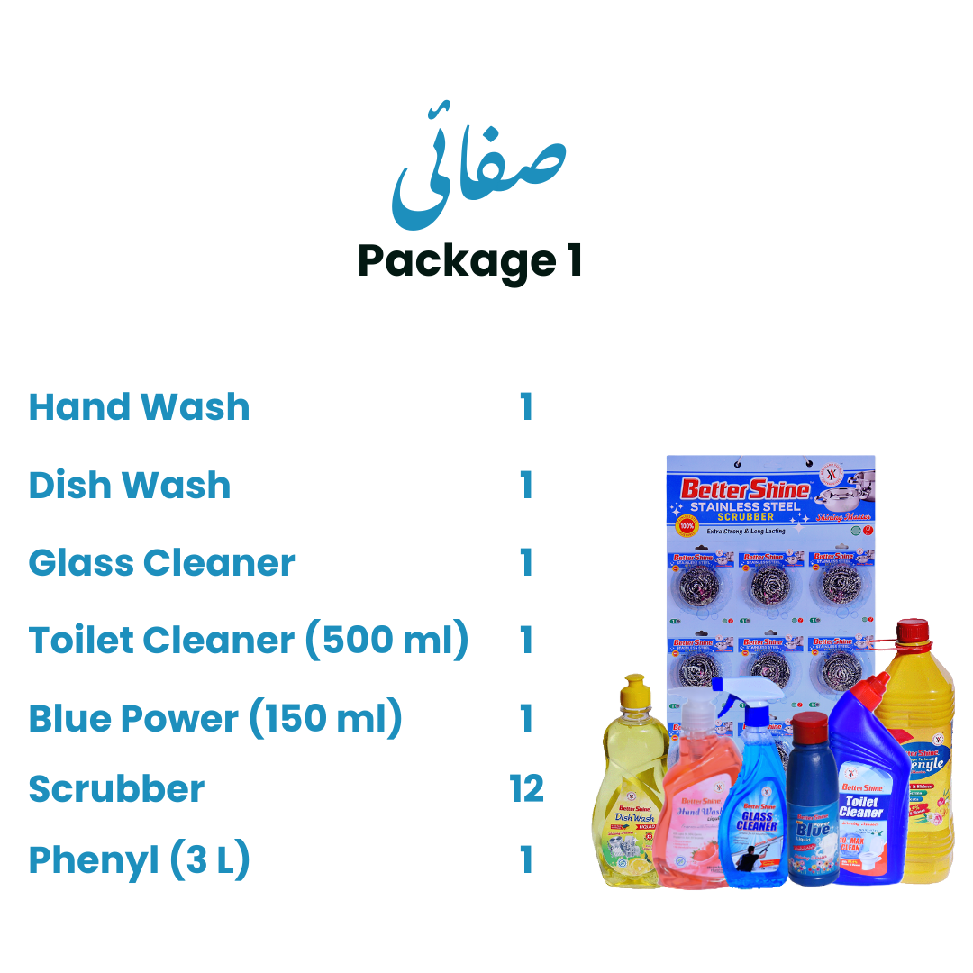 BETTER SHINE SAFAI PACKAGES