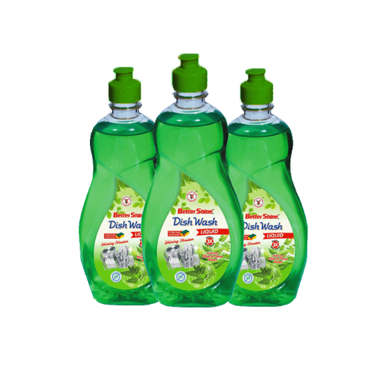 BETTER SHINE DISH WASH 500 ML (PACK of 3)